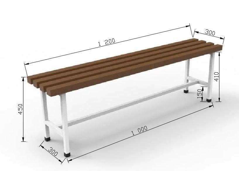 Лавка для укриття ТОВ "МК МЕТАЛ ТРЕЙД"